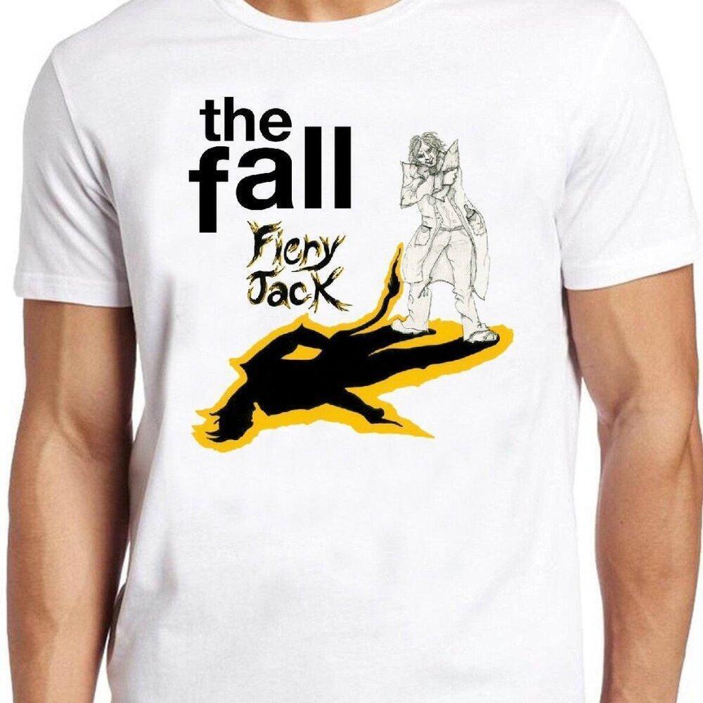 The Fall Fiery Jack Punk Rock Retro Music Fan Classic Graphic Band Collector Tee